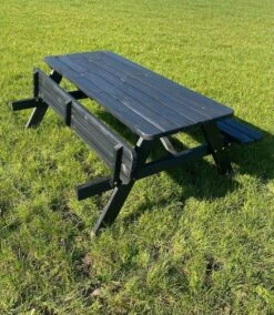 Goedkopepicknicktafels.nl | Zwarte XL Picknicktafel | Tuintafel 6 Persoons | Zwart Gespoten Gedroogd Grenen Hout! 9 Goedkopepicknicktafels.nl | Zwarte XL Picknicktafel | Tuintafel 6 Persoons | Zwart Gespoten Gedroogd Grenen Hout! -Fijne Tuinmeubelwinkel 1045x1200 1