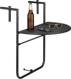 Relaxdays Balkontafel Inklapbaar, Balkon Tafel Rotan, Hangtafel Reling - Zwart 24 Relaxdays Balkontafel Inklapbaar, Balkon Tafel Rotan, Hangtafel Reling - Zwart -Fijne Tuinmeubelwinkel 1080x1200 1