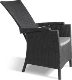 Allibert Vermont Verstelbare Tuinstoel - 64x68x107cm - Grafiet 20 Allibert Vermont Verstelbare Tuinstoel - 64x68x107cm - Grafiet -Fijne Tuinmeubelwinkel 1095x1200