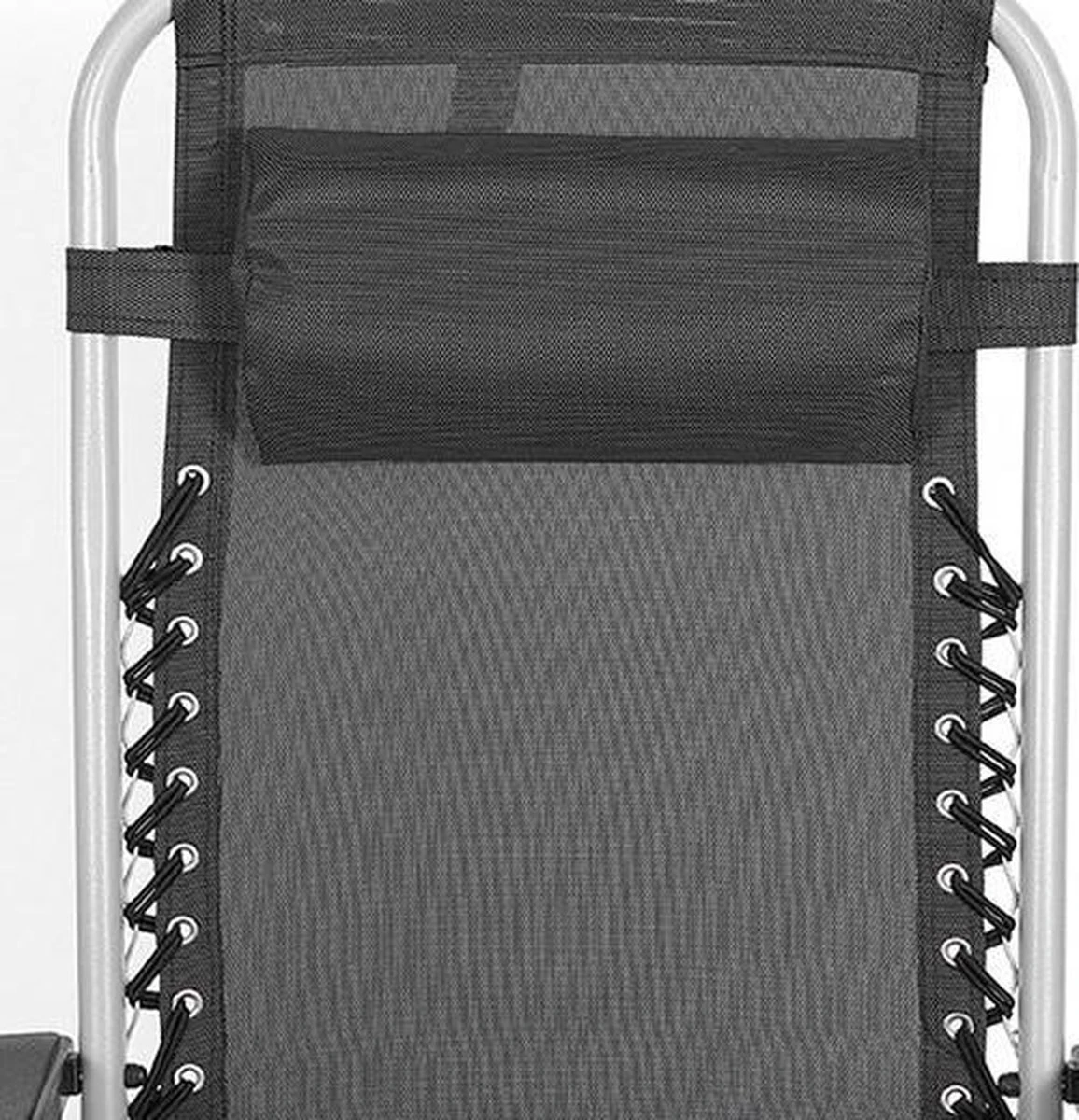 Brulo - Ligstoel Tuin - Ligstoelen - Strandstoel Opvouwbaar - Tuinstoel - Incl Tafel En Hoofdkussen 2 Brulo - Ligstoel Tuin - Ligstoelen - Strandstoel Opvouwbaar - Tuinstoel - Incl Tafel En Hoofdkussen - Afbeelding 2