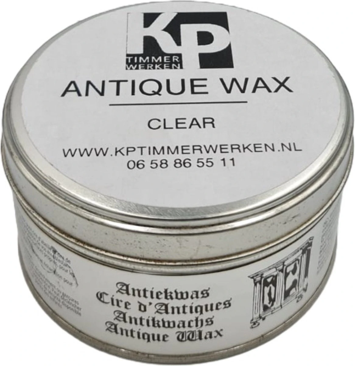 ANTIEKWAS / BOENWAS / MEUBELWAS Op Basis Van Zuivere Bijenwas! - Kleurloos / Naturel / Transparant - 370ml - Anti-vlekken - Voedt En Beschermt Hout 2 ANTIEKWAS / BOENWAS / MEUBELWAS Op Basis Van Zuivere Bijenwas! - Kleurloos / Naturel / Transparant - 370ml - Anti-vlekken - Voedt En Beschermt Hout - Afbeelding 2