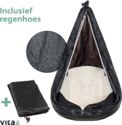 Vita5 Macramé Hangstoel - Voor Binnen En Buiten - Zonder Standaard - Incl. Kussen, Boekenvak En Beschermhoes - Tot 150kg - Beige 21 Vita5 Macramé Hangstoel - Voor Binnen En Buiten - Zonder Standaard - Incl. Kussen, Boekenvak En Beschermhoes - Tot 150kg - Beige -Fijne Tuinmeubelwinkel 1171x1200 1