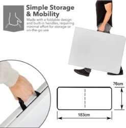 MaxxGarden Vouwtafel - Opvouwbare Kampeer Tafel - Tuin - Camping - Binnen - Weersbestendig - 180 X 74 X 74cm- Wit 18 MaxxGarden Vouwtafel - Opvouwbare Kampeer Tafel - Tuin - Camping - Binnen - Weersbestendig - 180 X 74 X 74cm- Wit -Fijne Tuinmeubelwinkel 1180x1200 3