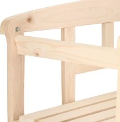 Merkloos Springos Tuinbank | Tuinbankje | Zitbank Buiten | Naaldhout | 119 X 78 X 45 Cm | Licht -Fijne Tuinmeubelwinkel 1183x1200 1