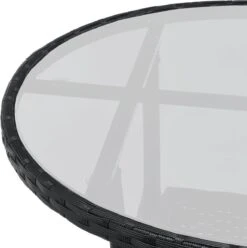 Polyrotan Balkonset - Bayamo - 3-delig - Zwart 20 Polyrotan Balkonset - Bayamo - 3-delig - Zwart -Fijne Tuinmeubelwinkel 1195x1200 3