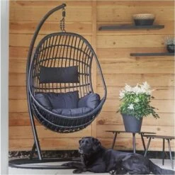 Hangstoel Sturdy Frame Zwart 13 Hangstoel Sturdy Frame Zwart -Fijne Tuinmeubelwinkel 1199x1200 2