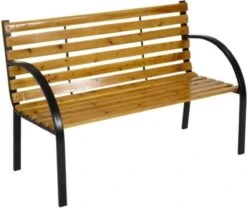Dutcc 41142 - Tuinbank - Woodstock - 120 Cm – Zwart -Fijne Tuinmeubelwinkel 1200x1011