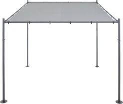 SORARA® Milano Paviljoen - Grijs - 285x300 Cm. -Fijne Tuinmeubelwinkel 1200x1013 5