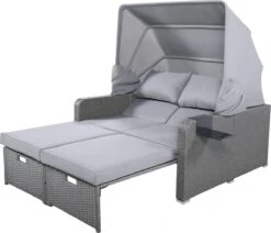 Polyrattan Patio Rieten Meubels Set Voor 2 Personen-Outdoor Rattan Sofa Set Met Intrekbare Luifel-lounge Bank-PE Rotan Loveseat Voor Achtertuin Veranda Tuin Zwembad Balkon-grijs 31 Polyrattan Patio Rieten Meubels Set Voor 2 Personen-Outdoor Rattan Sofa Set Met Intrekbare Luifel-lounge Bank-PE Rotan Loveseat Voor Achtertuin Veranda Tuin Zwembad Balkon-grijs -Fijne Tuinmeubelwinkel 1200x1032