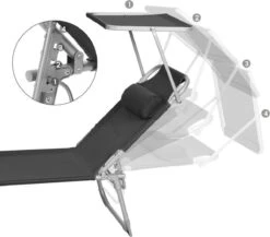 Ligstoel Met Hoofdsteun En Zon Bescherming Verstelbare Rugleuning Inklapbaar Donker Grijs Ligbed Tuin 14 Ligstoel Met Hoofdsteun En Zon Bescherming Verstelbare Rugleuning Inklapbaar Donker Grijs Ligbed Tuin -Fijne Tuinmeubelwinkel 1200x1055 1