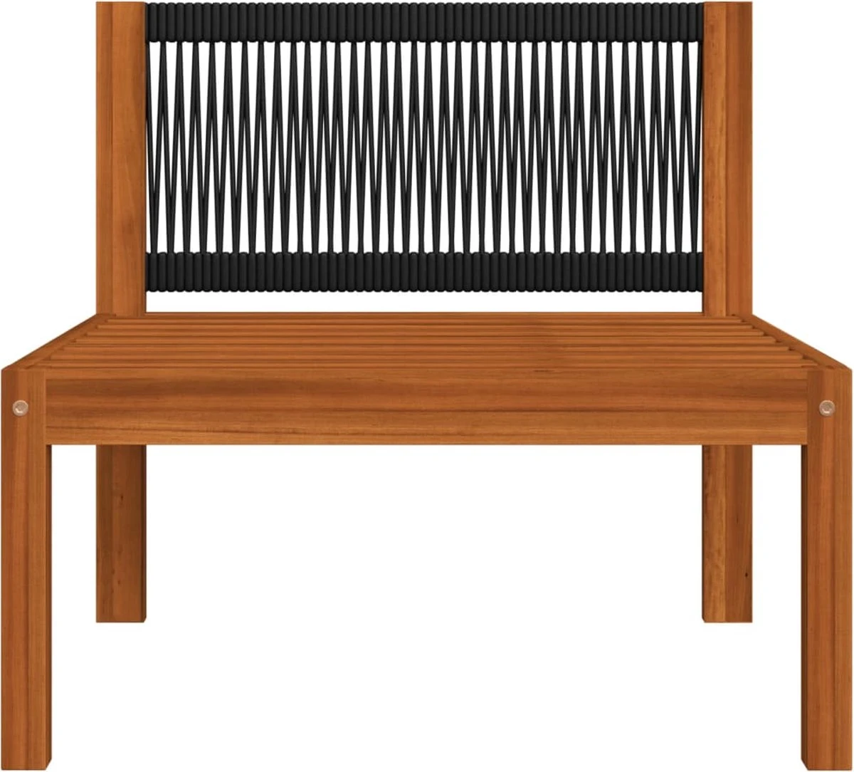 Decoways - 5-delige Loungeset Met Kussens Massief Acaciahout Crèmekleurig 18 Decoways - 5-delige Loungeset Met Kussens Massief Acaciahout Crèmekleurig - Afbeelding 18