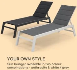 Blumfeldt Renazzo Lounge Ligstoel - Ligbed Voor De Tuin - Aluminium Tuinstoel - 6 Standen - Waterafstotend - Bekleding Van 70 % Pvc En 30 % Polyetheen - Zwart 14 Blumfeldt Renazzo Lounge Ligstoel - Ligbed Voor De Tuin - Aluminium Tuinstoel - 6 Standen - Waterafstotend - Bekleding Van 70 % Pvc En 30 % Polyetheen - Zwart -Fijne Tuinmeubelwinkel 1200x1089 2