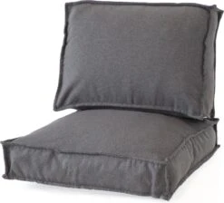 2L Home & Garden Loungekussen Metro Lounge Grijs - 60 X 60cm -Fijne Tuinmeubelwinkel 1200x1089 5