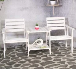 Tuinbank - Romeo Tete A Tete - Wit - 170cm 12 Tuinbank - Romeo Tete A Tete - Wit - 170cm -Fijne Tuinmeubelwinkel 1200x1092