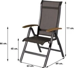 Hartman Alice Verstelbare Tuinstoel - Grijs -Fijne Tuinmeubelwinkel 1200x1100 1