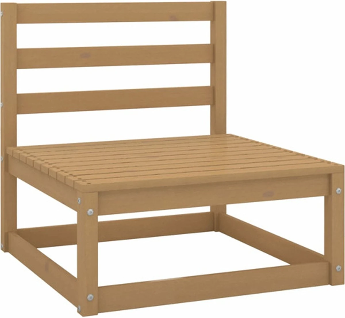 VidaXL 5-delige Loungeset Met Kussens Massief Grenenhout 8 VidaXL 5-delige Loungeset Met Kussens Massief Grenenhout - Afbeelding 8