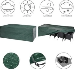 Kingsleeve Tuinmeubelhoes - Beschermhoes - Weerbestendig -308x138x89cm - Groen 21 Kingsleeve Tuinmeubelhoes - Beschermhoes - Weerbestendig -308x138x89cm - Groen -Fijne Tuinmeubelwinkel 1200x1104