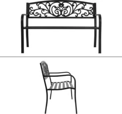 Pro Garden Tuinbank -127 X 60 - Metaal 11 Pro Garden Tuinbank -127 X 60 - Metaal -Fijne Tuinmeubelwinkel 1200x1117 2