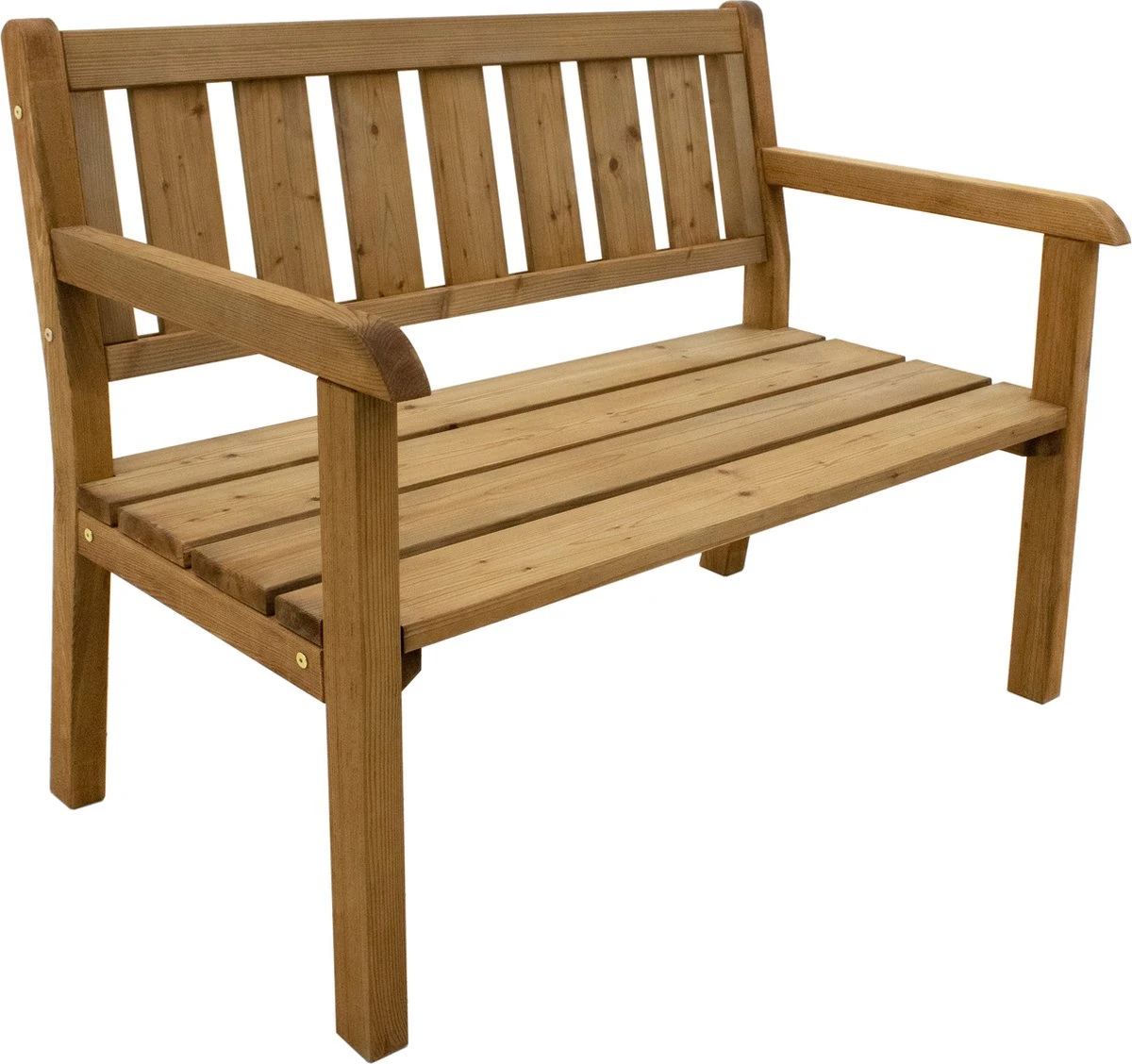 AXI Charlotte Tuinbank Van Hout 110 Cm - Bruin 2 AXI Charlotte Tuinbank Van Hout 110 Cm - Bruin - Afbeelding 2