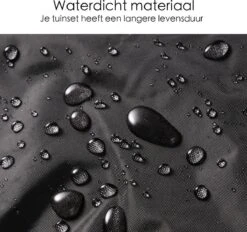 Merkloos Beschermhoes Voor Tuinmeubelen - 250x250x90cm - Zwart 11 Merkloos Beschermhoes Voor Tuinmeubelen - 250x250x90cm - Zwart -Fijne Tuinmeubelwinkel 1200x1129