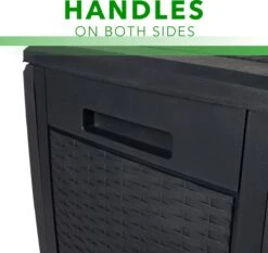 Opbergbox 310L UV-Bestendig Weerbestendig Wielen Tuinbox Rotan-look Antraciet 24 Opbergbox 310L UV-Bestendig Weerbestendig Wielen Tuinbox Rotan-look Antraciet -Fijne Tuinmeubelwinkel 1200x1131 6