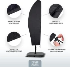 Power Goods Parasolhoes XXL Voor Zweefparasol – Parasolhoes Met Rits En Stok – Parasolhoes Staande Parasol – Tuinmeubelhoezen – Beschermhoes Zweefparasol – Waterproof – Anti-UV – 280 X 81 Cm 13 Power Goods Parasolhoes XXL Voor Zweefparasol – Parasolhoes Met Rits En Stok – Parasolhoes Staande Parasol – Tuinmeubelhoezen – Beschermhoes Zweefparasol – Waterproof – Anti-UV – 280 X 81 Cm -Fijne Tuinmeubelwinkel 1200x1135