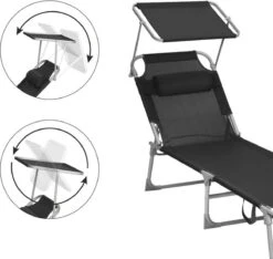 Ligstoel Met Hoofdsteun En Zon Bescherming Verstelbare Rugleuning Inklapbaar Donker Grijs Ligbed Tuin 12 Ligstoel Met Hoofdsteun En Zon Bescherming Verstelbare Rugleuning Inklapbaar Donker Grijs Ligbed Tuin -Fijne Tuinmeubelwinkel 1200x1137 1