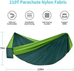 Fuegobird Hangmat Dubbele En Enkele Draagbare Hangmat Met Boomtouwen, Lichtgewicht Nylon Parachute-hangmatten Camping 7 Fuegobird Hangmat Dubbele En Enkele Draagbare Hangmat Met Boomtouwen, Lichtgewicht Nylon Parachute-hangmatten Camping -Fijne Tuinmeubelwinkel 1200x1146 9