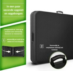 Sens Design Tuintafel Kunststof - Campingtafel Inklapbaar - Rotan-Look 9 Sens Design Tuintafel Kunststof - Campingtafel Inklapbaar - Rotan-Look -Fijne Tuinmeubelwinkel 1200x1155 2