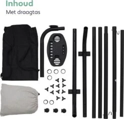 Vita5 Hangmat Met Standaard – 2 Persoons – Incl. Bekerhouder – 205kg Draaggewicht – Grijs 18 Vita5 Hangmat Met Standaard – 2 Persoons – Incl. Bekerhouder – 205kg Draaggewicht – Grijs -Fijne Tuinmeubelwinkel 1200x1157 6