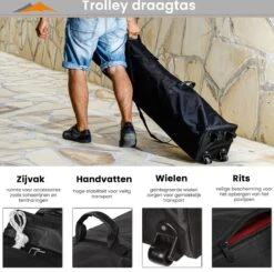 Easy Up Partytent - Partytent - Paviljoen - Partytent Opvouwbaar - Partytent 3x3 - Partytent Met Zijwanden - Inclusief Trolley - Waterdicht - UV 50+ Bescherming - Met Ramen - 16 Kg - Staal - Antraciet - 300 X 300 Cm 14 Easy Up Partytent - Partytent - Paviljoen - Partytent Opvouwbaar - Partytent 3x3 - Partytent Met Zijwanden - Inclusief Trolley - Waterdicht - UV 50+ Bescherming - Met Ramen - 16 Kg - Staal - Antraciet - 300 X 300 Cm -Fijne Tuinmeubelwinkel 1200x1188 2