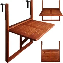 Merkloos Casaria Balkontafel - FSC®-Gecertificeerd Acaciahout – Hangend – Bruin 14 Merkloos Casaria Balkontafel - FSC®-Gecertificeerd Acaciahout – Hangend – Bruin -Fijne Tuinmeubelwinkel 1200x1191 8