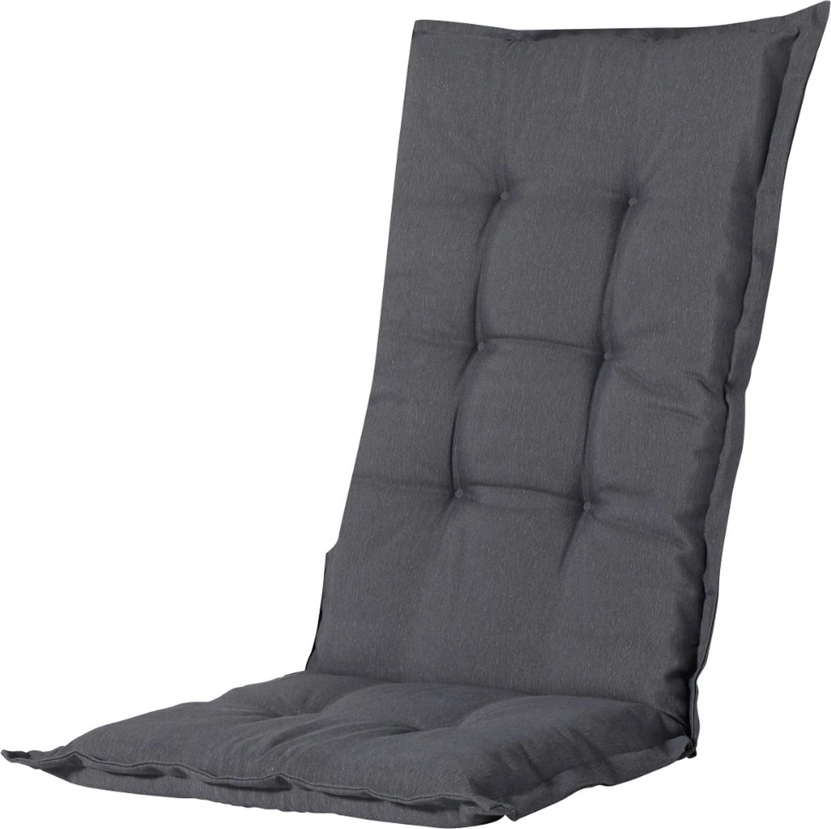 Madison - Tuinkussen - Hoge Rug - 123 X 50cm - Panama Grijs - Standenstoel 1 Madison - Tuinkussen - Hoge Rug - 123 X 50cm - Panama Grijs - Standenstoel