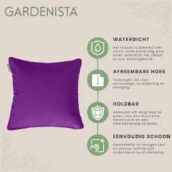 Gardenista Sierkussens - Hollow Fibre Gevuld 45cm Binnenkussen - Tuinkussens Voor Binnen En Buiten - Kussentjes Woonkamer 13 Gardenista Sierkussens - Hollow Fibre Gevuld 45cm Binnenkussen - Tuinkussens Voor Binnen En Buiten - Kussentjes Woonkamer -Fijne Tuinmeubelwinkel 1200x1198 11
