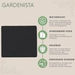 Gardenista Stoelkussen - Waterbestendige Tuinkussens Voor Binnen En Buiten - Zitkussen Met Lint - Kussens Voor Tuinstoel 10 Gardenista Stoelkussen - Waterbestendige Tuinkussens Voor Binnen En Buiten - Zitkussen Met Lint - Kussens Voor Tuinstoel -Fijne Tuinmeubelwinkel 1200x1198 18