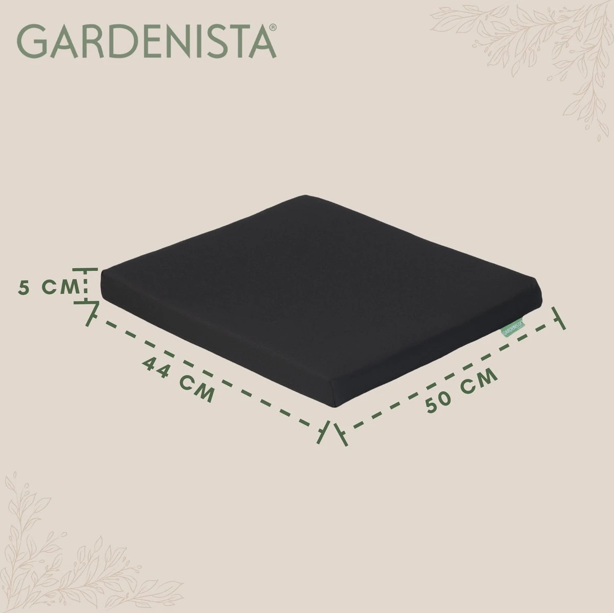 Gardenista Stoelkussen - Waterbestendige Tuinkussens Voor Binnen En Buiten - Zitkussen Met Lint - Kussens Voor Tuinstoel 6 Gardenista Stoelkussen - Waterbestendige Tuinkussens Voor Binnen En Buiten - Zitkussen Met Lint - Kussens Voor Tuinstoel - Afbeelding 6