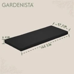 Gardenista Tuinbankkussen - Patio Meubilair Buiten 3-zitter BankKussen Voor Tuin -tuinkussen Voor Tuin Bank - Zachte En Lichtgewicht Waterbestendig Materiaal - 140cm X 47cm 9 Gardenista Tuinbankkussen - Patio Meubilair Buiten 3-zitter BankKussen Voor Tuin -tuinkussen Voor Tuin Bank - Zachte En Lichtgewicht Waterbestendig Materiaal - 140cm X 47cm -Fijne Tuinmeubelwinkel 1200x1198 27