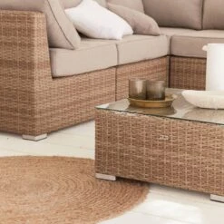 Premium Loungeset - VITTORIA - Rond Wicker– 5 Plaatsen, Naturel/beige 6 Premium Loungeset - VITTORIA - Rond Wicker– 5 Plaatsen, Naturel/beige -Fijne Tuinmeubelwinkel 1200x1200 1005