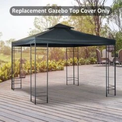 Outsunny Vervangend Dak Voor Metalen Tuinpaviljoen Paviljoen Partytent Tuintent 3x3 84C-041 -Fijne Tuinmeubelwinkel 1200x1200 1048