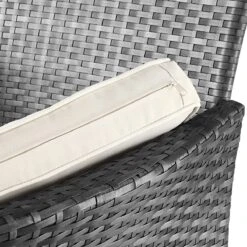 Casaria Polyrattan Tuinbank - Incl. Tafel & Kussens 7 Cm - Grijs 19 Casaria Polyrattan Tuinbank - Incl. Tafel & Kussens 7 Cm - Grijs -Fijne Tuinmeubelwinkel 1200x1200 106