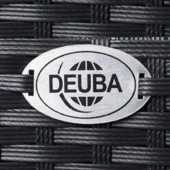 Casaria Tuinbank Polyrattan – 2 Zitter Incl. Tafel & Kussens – Zwart -Fijne Tuinmeubelwinkel 1200x1200 1075