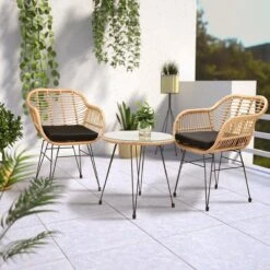 Casaria Tuinset Bali 3 Delig – 1 Tafel/2 Stoelen – Naturel Zwart 14 Casaria Tuinset Bali 3 Delig – 1 Tafel/2 Stoelen – Naturel Zwart -Fijne Tuinmeubelwinkel 1200x1200 1134