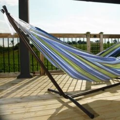 Hangmat Met Standaard En Opbergtas – 2 Persoons – Max. Draaggewicht 200Kg – Hangmatset – Hangmatten – Hang Mat Voor Binnen En Buiten – Hangmatstandaard – Hammock – Blauw / Groen 15 Hangmat Met Standaard En Opbergtas – 2 Persoons – Max. Draaggewicht 200Kg – Hangmatset – Hangmatten – Hang Mat Voor Binnen En Buiten – Hangmatstandaard – Hammock – Blauw / Groen -Fijne Tuinmeubelwinkel 1200x1200 1182
