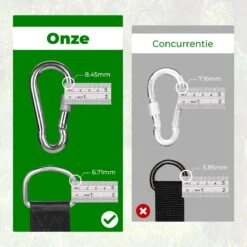 4House Ophang Koord Voor Hangmat, Hangstoel / Schommel - Hangmat Bevestigingsset Inclusief Haken - Karabijnhaak - Hangmat Standaard -Schommelophangset - Hangmat Ophangsysteem -150cm - Tot 1000kg - Boomvriendelijke Hangmat Ophangset - Set Van 2Stuks 12 4House Ophang Koord Voor Hangmat, Hangstoel / Schommel - Hangmat Bevestigingsset Inclusief Haken - Karabijnhaak - Hangmat Standaard -Schommelophangset - Hangmat Ophangsysteem -150cm - Tot 1000kg - Boomvriendelijke Hangmat Ophangset - Set Van 2Stuks -Fijne Tuinmeubelwinkel 1200x1200 1188