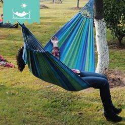 Dubbele Hangmat Blauw - 1 Of 2 Persoons - Lig Oppervlak 190x150cm - Lengte 260cm 15 Dubbele Hangmat Blauw - 1 Of 2 Persoons - Lig Oppervlak 190x150cm - Lengte 260cm -Fijne Tuinmeubelwinkel 1200x1200 1203