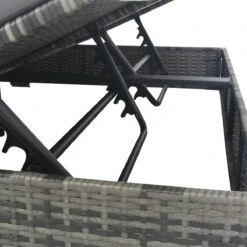 Prolenta Premium - Loungebed Met Parasol Poly Rattan Grijs -Fijne Tuinmeubelwinkel 1200x1200 1243
