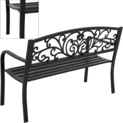 Pro Garden Tuinbank -127 X 60 - Metaal 9 Pro Garden Tuinbank -127 X 60 - Metaal -Fijne Tuinmeubelwinkel 1200x1200 1246