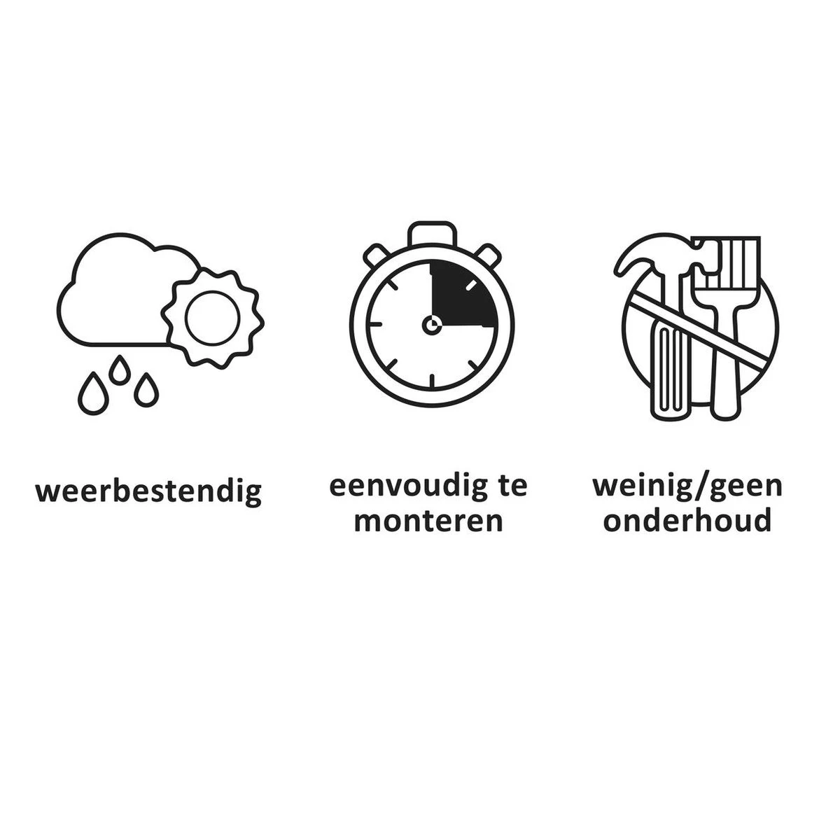 Keter Montero Tuinbank - 3-personen - 150x62,5x89cm – Grafiet 12 Keter Montero Tuinbank - 3-personen - 150x62,5x89cm – Grafiet - Afbeelding 12