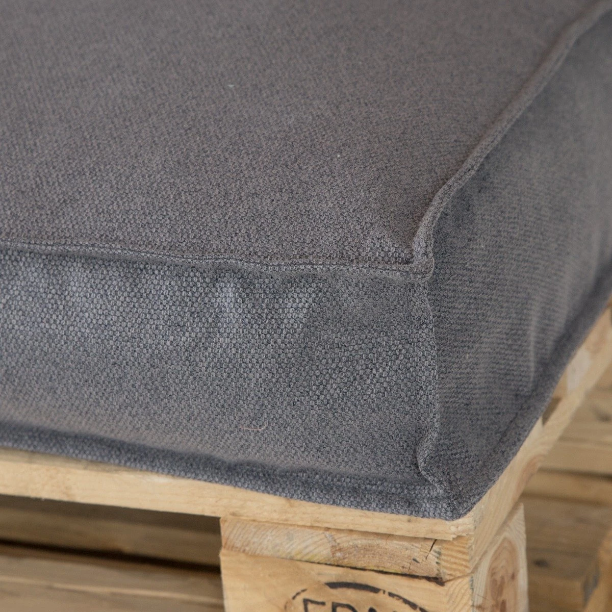 2L Home & Garden Palletkussen Metro Lounge Grijs - 120 X 80cm 10 2L Home & Garden Palletkussen Metro Lounge Grijs - 120 X 80cm - Afbeelding 10