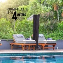 MaxxGarden Parasolhoes - Afdekhoes Voor Zweefparasol - Beschermhoes - 200-400 Cm - Met Rits En Trekkoord - Zwart 14 MaxxGarden Parasolhoes - Afdekhoes Voor Zweefparasol - Beschermhoes - 200-400 Cm - Met Rits En Trekkoord - Zwart -Fijne Tuinmeubelwinkel 1200x1200 14